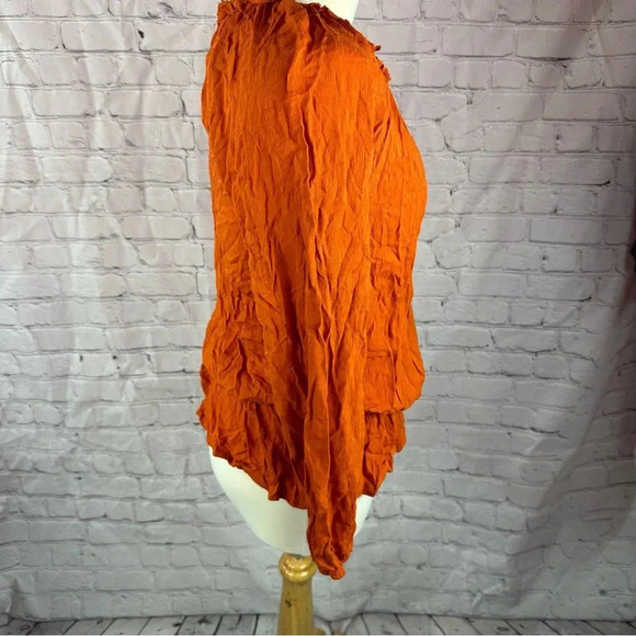 women's democracy boho blouse size medium NWT - Picture 3 of 7